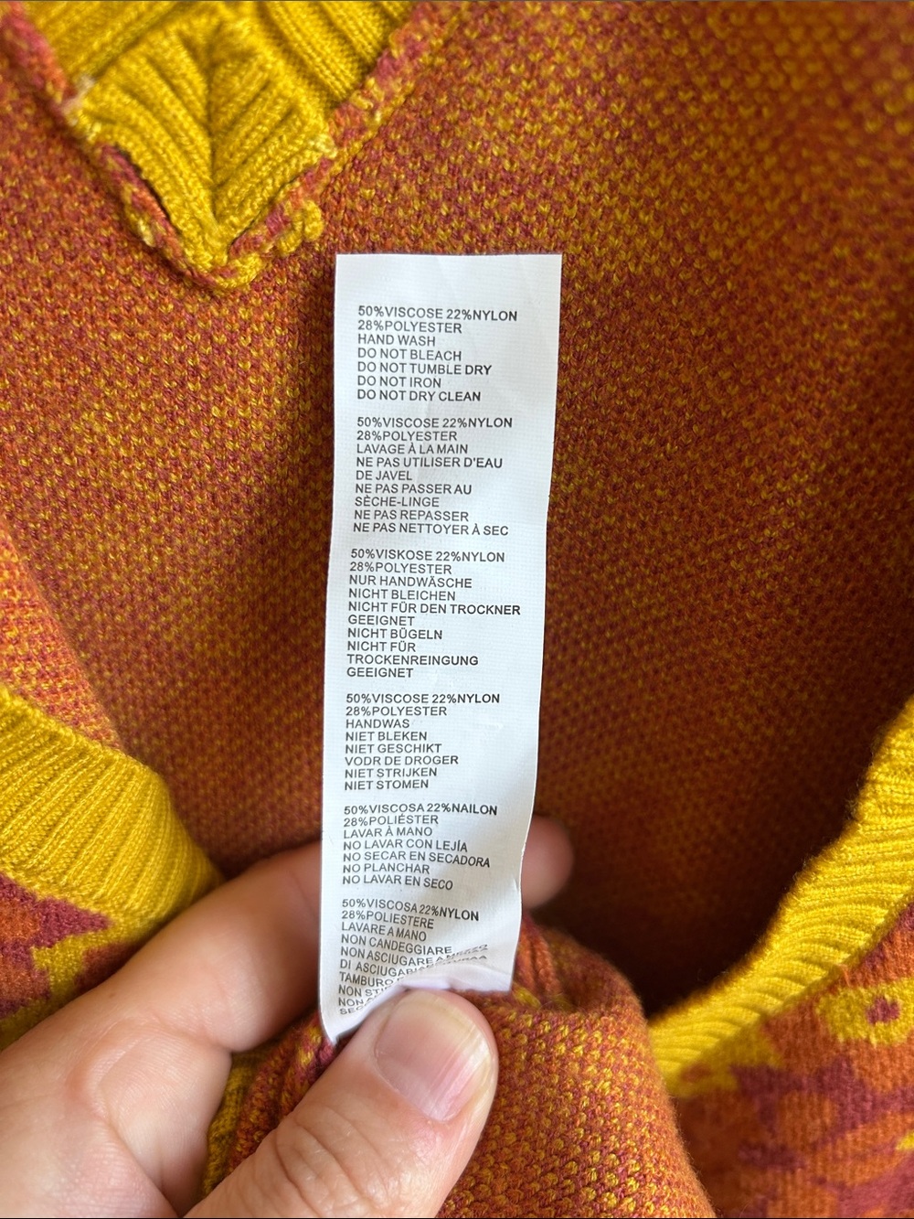Nasty Gal Pink and Yellow Floral Halter Knit Dress - Picture 6 of 6
